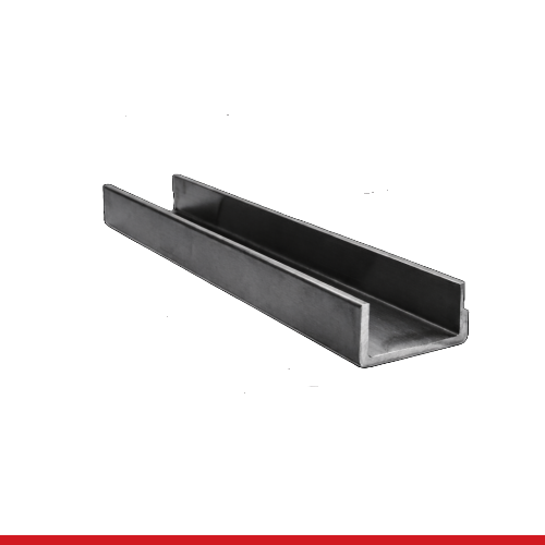 C-OX8.2R-LF 6" X 8.2 SS T316/T316L CHANNEL STANDARD LASER FUSED (6X1.92X0.20X0.343)