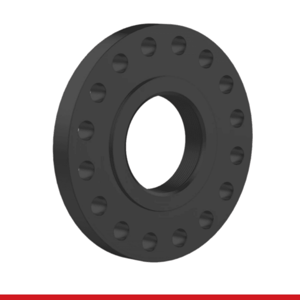 F15-KRTCSN 3" 1500# CS BLK THREAD FLANGE RAISED FACE NORM IMPORT