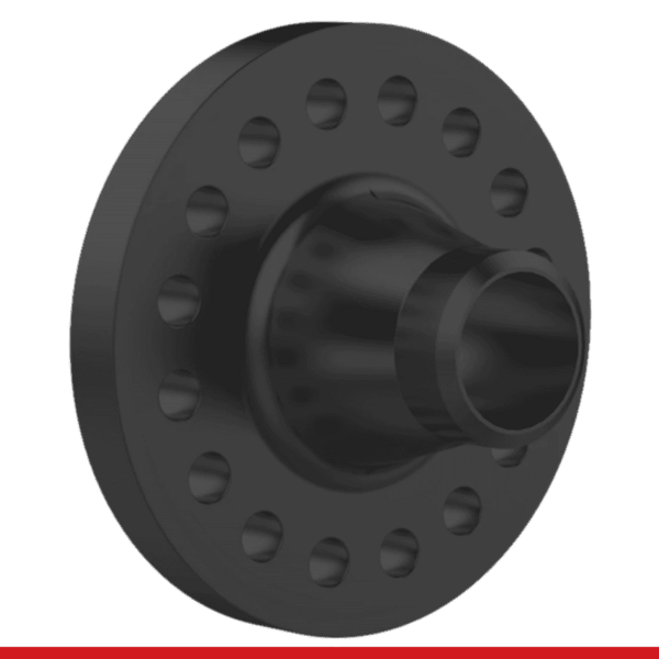F25-FRTJ16WNCSN 1" 2500# SCH 160 CS BLK WELD NECK FLANGE RING TYPE JOINT NORM IMPORT