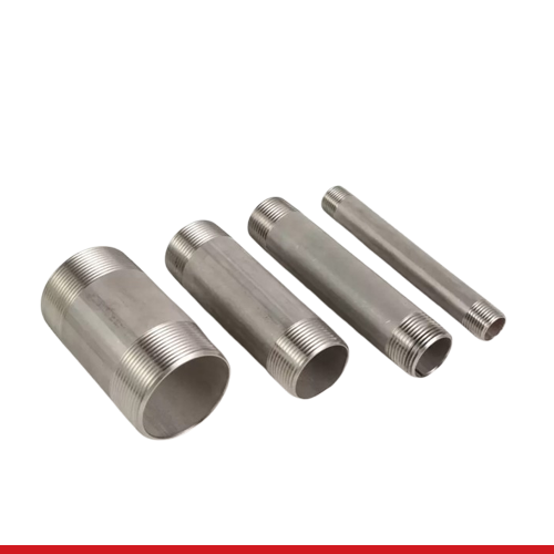 NAX06000S8ZAL 1/8" X 6" XH / S80S (.095") ALUMINUM SMLS T.B.E NIPPLE IMPORT