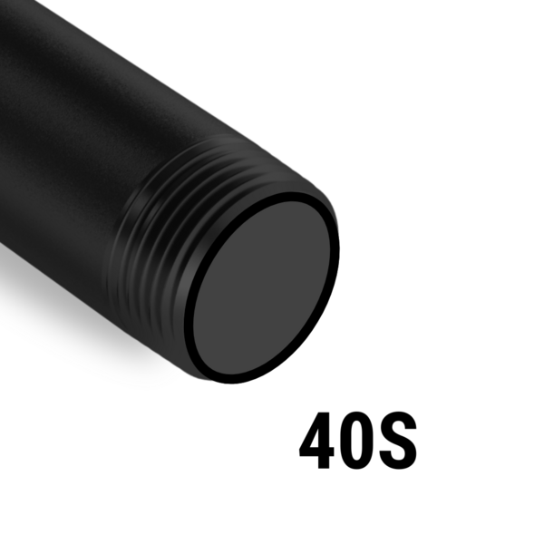 NIX05000W4G 2" X 5" STD / S40S (.154") CS GALV WELD T.B.E NIPPLE IMPORT