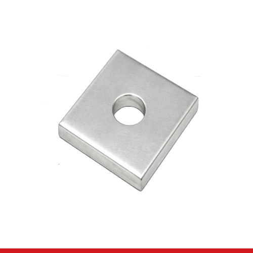 9001FFSS0038 SQUARE STRUT WASHER T-304 STAINLESS STEEL 3/8"