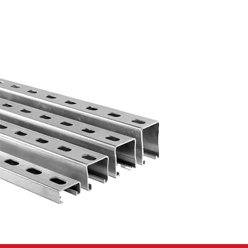 FTSC1625X1625SLD12M10 1-5/8" X 1-5/8" X 10 FT 12 GA SS T304 STRUT SOLID