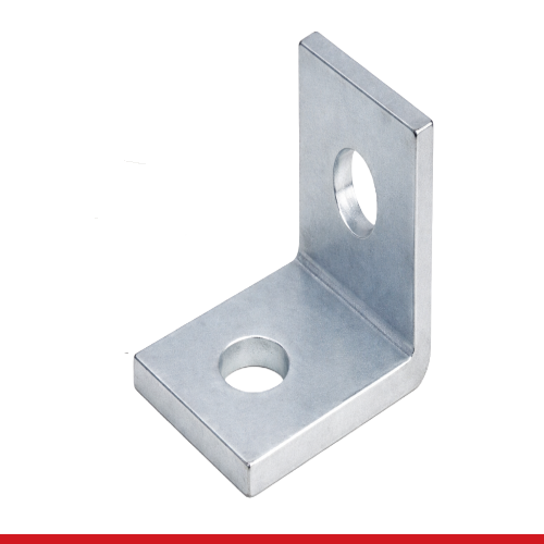 SC-AB90-5102-M TWO HOLE 90Âº ANGLE BRACKET FOR STRUT CHANNEL, 304/304L