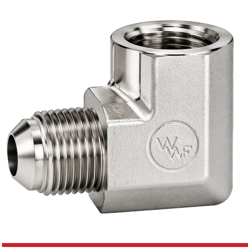 FE-16T-08N 1" MALE JIC X 1" FNPT 90 DEGREE ELBOW Superlok