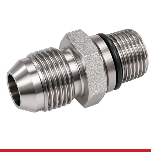 MC-16T-20U-N 1" MALE JIC X 1-5/8-12 SAE WITH O-RING Superlok