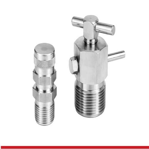 SPUV-S-4-UT 1/4" O.D, 6000 PSI, UNION TYPE, PURGE VALVE