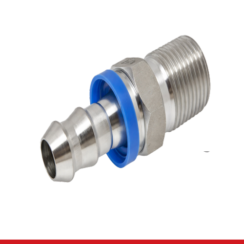 SPH 8-8N 1/2" HOSE BARB X 1/2" MNPT PUSH-ON HOSE CONNECTOR