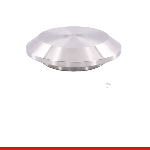 16A-1.5-304 1-1/2" PLAIN BEVEL SEAT SOLID ENDCAP - 16A, .562" LONG 304SS