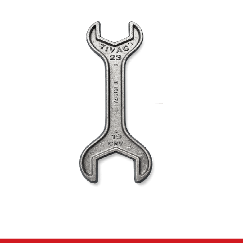 25H-2.5-ALUMINUM 2-1/2" WRENCH FOR HEX NUT (JOHN PERRY/BEVEL SEAT)  - 25H, ALUMINUM