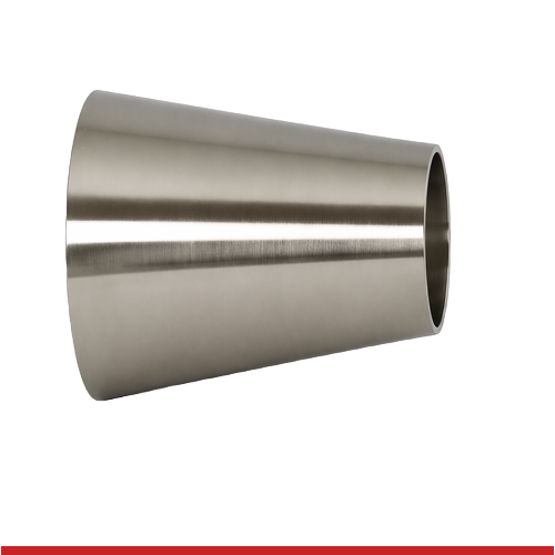 A631WHD-P 1.5"X1/2" BUTT-WELD CONCENTRIC REDUCER - POLISHED -316L