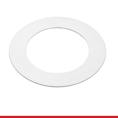 G3-D8RRZTW 1/2" RING FLANGE GASKET, 300# 1/8" WHITE TEFLON