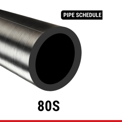 PIPE-STAINLESS-STEEL-SCH80