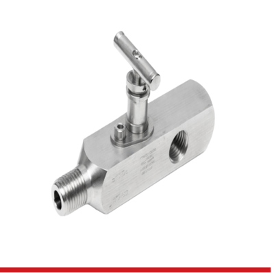 SGRV-MF-8N 1/2" MNPT X 1/2" FNPT, 6000 PSI, GAUGE ROOT VALVE