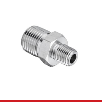 IHRN 16-4N 1" X 1/4" MNPT HEX REDUCING NIPPLE