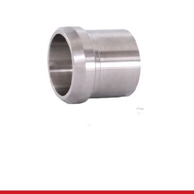 A614AJ 2.5" BEVEL SEAT LONG PLAIN FERRULE -316L-1.75"OAL