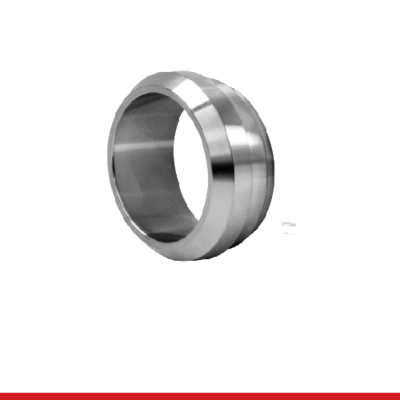 14PRF-4-316 4" PLAIN BEVEL SEAT X SHORT WELD END - 14PRF, 1" LONG 316SS