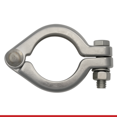 13I-2-304 2" I-LINE CLAMP, BOLTED STYLE - 13I, 304SS