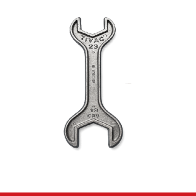 25H-2.5-ALUMINUM 2-1/2" WRENCH FOR HEX NUT (JOHN PERRY/BEVEL SEAT)  - 25H, ALUMINUM