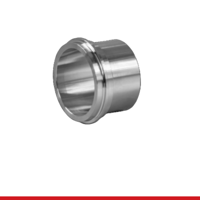 L14AJP-3-316 3" PLAIN JOHN PERRY X MEDIUM WELD END - L14AJP, 1-3/4" LONG 316SS