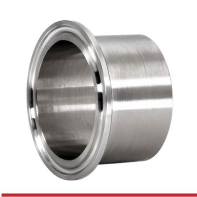 A614WMXH 1.5" SCHEDULE 10 SHORT WELD FERRULE -316L-0.5"OAL