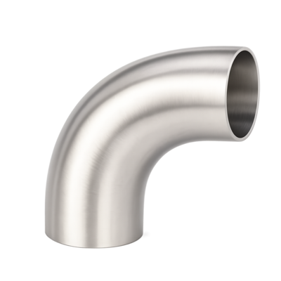 A6L2SI-P 2" BUTT-WELD LONG 90 ELBOW - POLISHED -316L