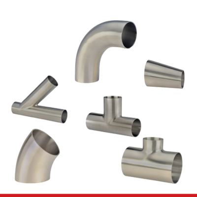 TUBE-FITTINGS-UNPOLISHED BUTT WELD