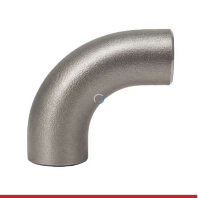 A6L2SF-UP 1" BUTT-WELD LONG 90 ELBOW - UNPOLISHED -316L